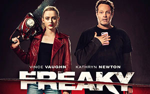 Kathryn Newton & Vince Vaughn in horror-comedy film, `Freaky`